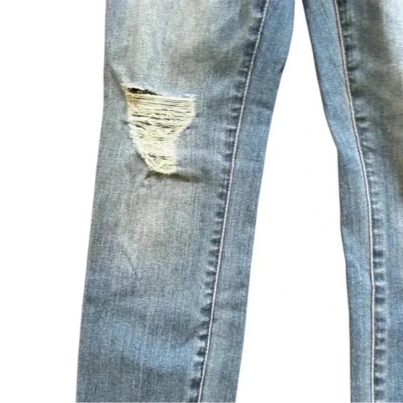 Madewell Jeans 9” High Rise Skinny Size 24 with Distressing - Picture 3 of 12